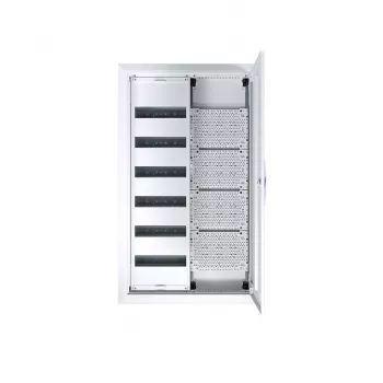 HAGER FWU62K1 Quadro de distribuição encastrado UP72PLE+Multimédia, IP30, classe de proteção II, dimensões de nicho 980x580x110 mm