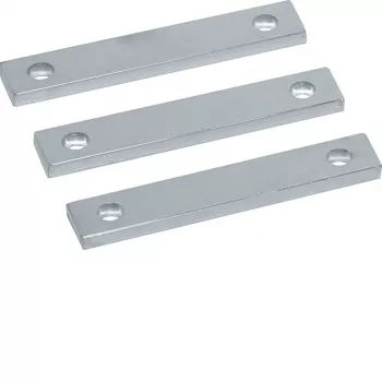 HAGER conjunto de 3 barras coletoras de cobre universUM30V4 ligação CT 30x10x170mm estanhado (UM30V4)