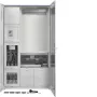 Hager FP93W13N univers N Armário de medição para transformador, 200/250 A, IP44, classe de proteção II