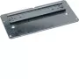 Hager FZ374 placa de montagem universal 750x250 mm, aço zincado