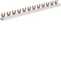 Hager KDN163A bloco distribuidor 1 polo 160A 1000V AC/DC
