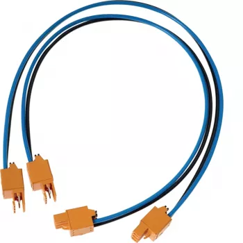Hager KU9S40HE kit de montagem e ligação SPD com derivação de tensão, 2 polos, 6 kV, para universZ