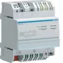 Hager TXA114 sensor de temperatura ambiente KNX -5 a +45 °C IP20 branco