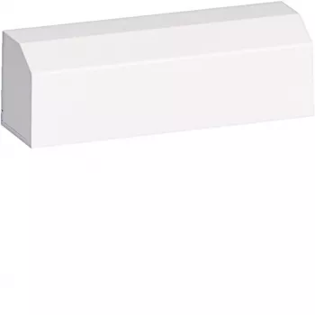 Hager Volta APV calha de cabos VZ412 1 fila branco