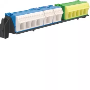 HAGER bloco de terminais PE/N 4 filas VZ464