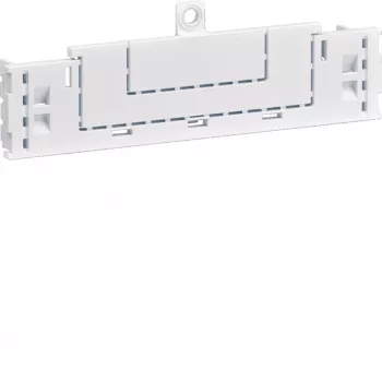 Hager ZU98 placa de fecho 3 pontos universZ fechada com possibilidade de selagem