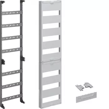 Hager universZ 1050mm 1 campo 7 filas armário de contadores com bloco de terminais UT22B (ZU37RK)