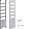 Hager universZ ZU37V5RKAPZ2 armário de contadores 1 campo 5 filas 1050mm com APZ em baixo