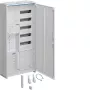 Hager ZB32ET215W1 armário de contadores completo 1 lugar de contador BKE-I APZ 1100mm 2 campos saliente IP31 RAL 9010