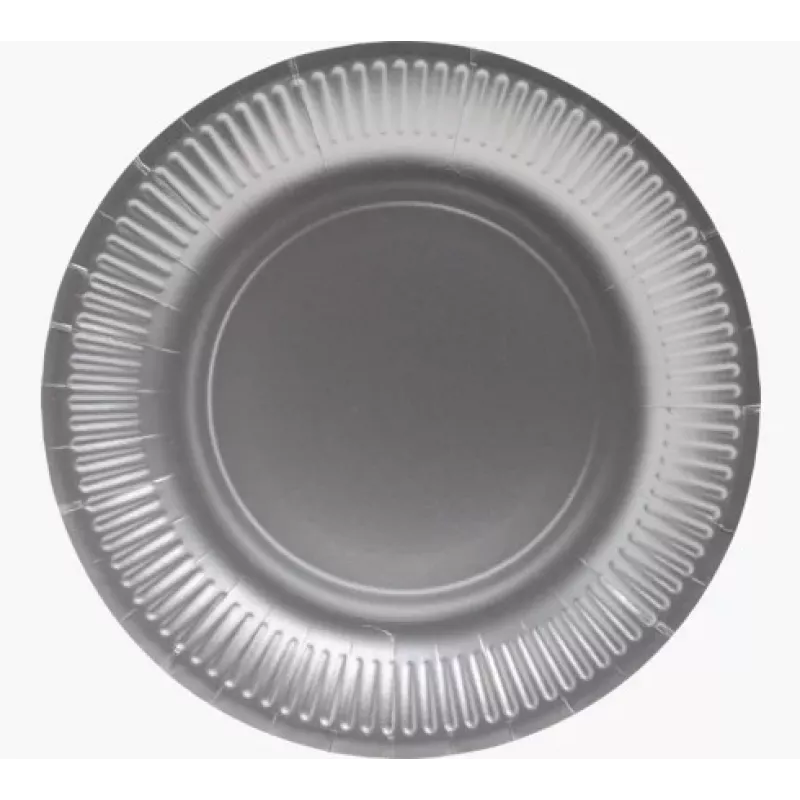 PROnappe 10 pratos de cartão Ø 23 cm branco