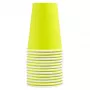 PROnappe 15 Copos de cartão 200 ml, verde kiwi (89113I)