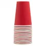 PROnappe 15 Copos de cartão 200 ml, vermelho (89115I)