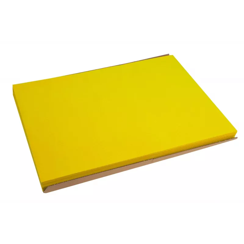 PROnappe 500 bases de mesa Tiss lacadas amarelo 30,0 x 40,0 cm
