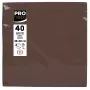 PROnappe Guardanapos Castanho 2 folhas 19,0 x 19,0 cm 40 unid.