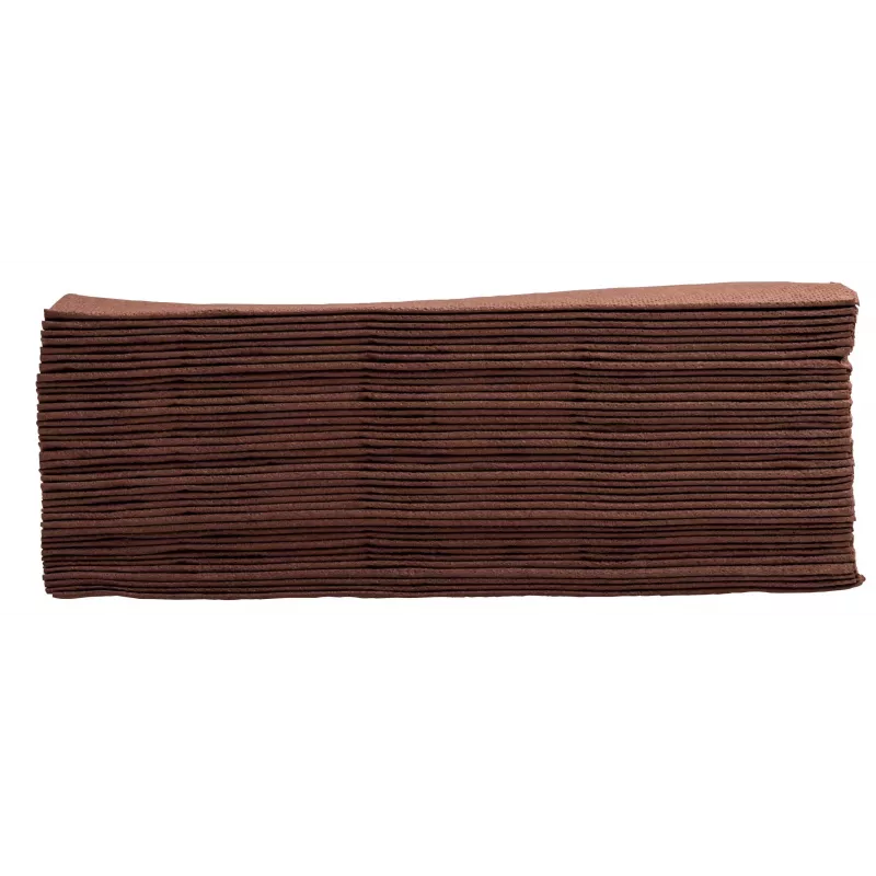 PROnappe Guardanapos Castanho 2 folhas 19,0 x 19,0 cm 40 unid.
