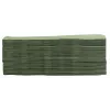 PROnappe Guardanapos de Papel Verde-azeitona 2 folhas 19 x 19 cm pack de 40