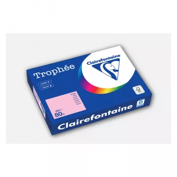 Papel de cópia Clairefontaine Trophée Pastel A4 80 g/m² 500 folhas lilás