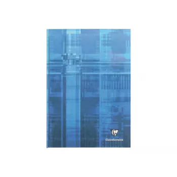 Exacompta Clairefontaine Caderno métrico A4+ Capa dura Quadriculado 5x5 mm 192 páginas Preto