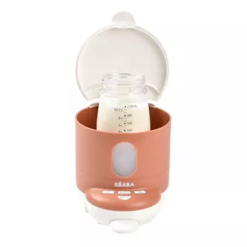 Beaba Bib'expresso 2-em-1 Máquina de Preparação de Fórmula e Biberões Terracota