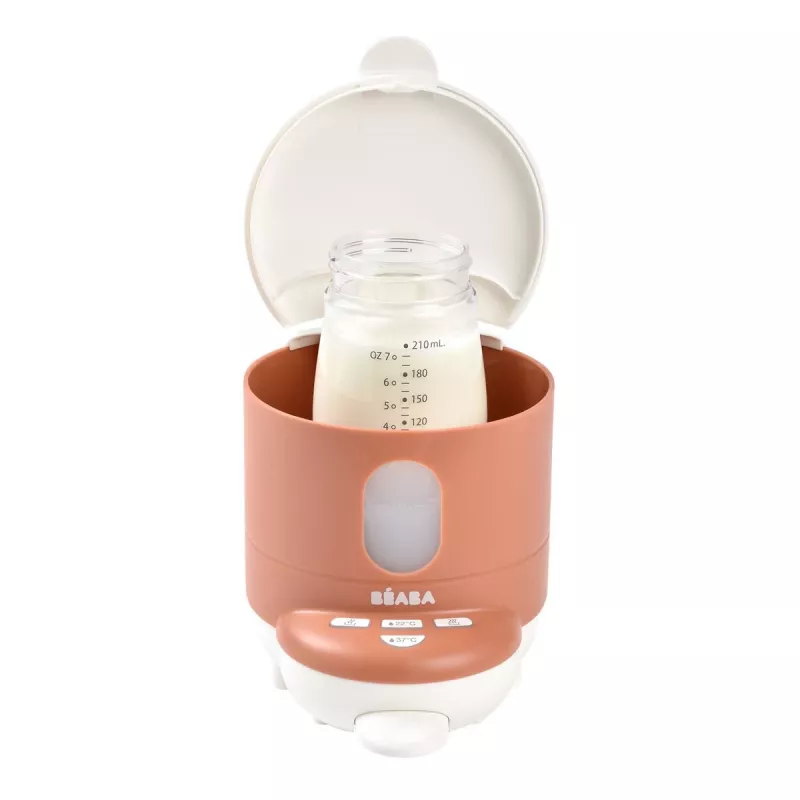Beaba Bib'expresso 2-em-1 Máquina de Preparação de Fórmula e Biberões Terracota