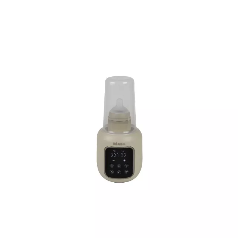 Aquecedor de biberões e esterilizador a vapor Beaba 5 em 1 Multi Milk Clay