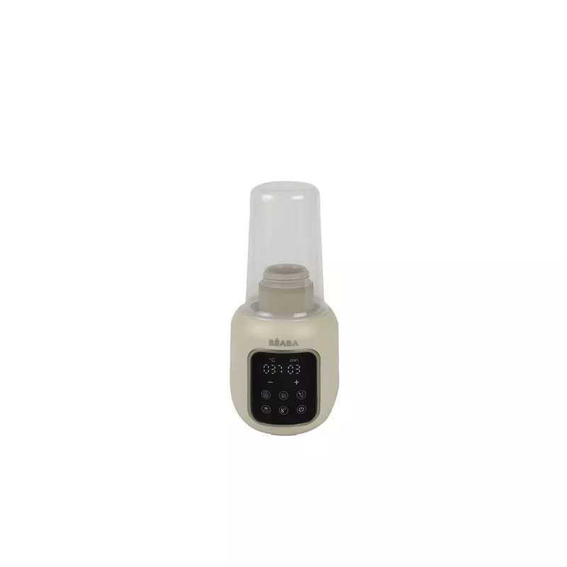 Aquecedor de biberões e esterilizador a vapor Beaba 5 em 1 Multi Milk Clay
