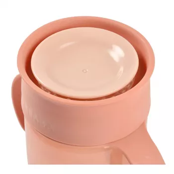 Copo de treino Beaba 360° rosa 200 ml
