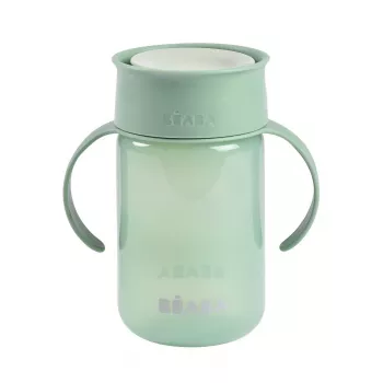 Copo de treino Beaba 360° 200 ml Sage Green