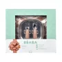 Conjunto de oferta 3 em 1 Beaba First Meals (prato, conjunto de talheres, babete) Savannah Bloom