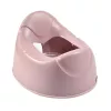 Cadeira de treino de bacio com cesto removível Beaba rosa-antigo