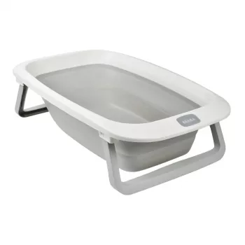 Banheira dobrável para bebé Beaba Eazy Pop Camélé'O Velvet Grey
