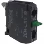 Schneider Electric ZENL1111 Harmony XALD/XALK Caixa vazia para aparelhos de comando, 1 recorte, policarbonato, cinzento-claro/amarelo, IP66/IP67/IP69/IP69K