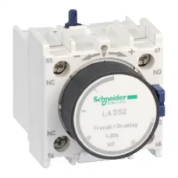APC Schneider Electric LADS2 bloco de contactos auxiliares, 2 NA, terminal de parafuso, branco