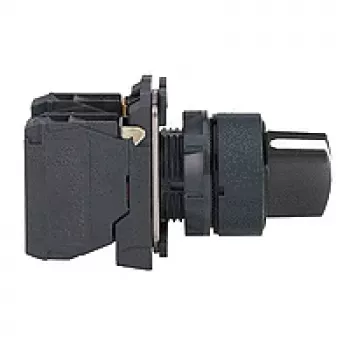 Schneider Electric XB5 Botão de pressão, preto, 220-240 V, 10 A