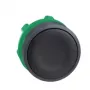 Schneider Electric ZB5AA2 Cabeça de botão de pressão plana, preto, 22 mm, Harmony XB5