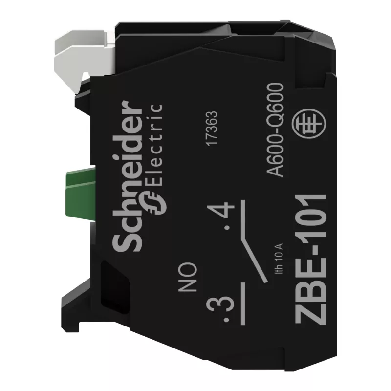 Schneider Electric ZBE1015 Tampão cego preto IP20 11 unidades Harmony XB4/XB5