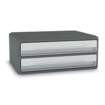 CEP Office Solution MoovUp Caixa de gavetas Cinzento-claro DIN A4 horizontal com 2 gavetas