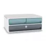 CEP Office Solution MoovUp Caixa de gavetas com fechadura Cinzento-menta DIN A4 horizontal DIN A5 horizontal 3 gavetas