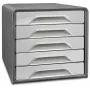 CEP Office Solution Smoove Caixa de gavetas Cinzento-claro com 5 gavetas 1071116361