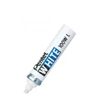 Pentel Marcador branco - Silver