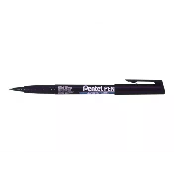 Marcador permanente Pentel Green Label preto 2,0 mm ponta bala