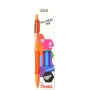Caneta esferográfica Pentel iZee BX470 pack de 4, cores de tinta mistas