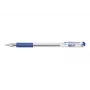 Caneta de gel Pentel 0,3 mm azul Hybrid-Grip zona de agarre em borracha