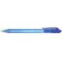 Esferográfica Paper Mate InkJoy 100 RT, recarregável, tinta azul, ponta média, pack de 20