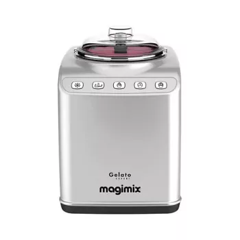 Máquina de gelados Magimix Gelato Expert 11680RW 2x2L com sistema de refrigeração integrado
