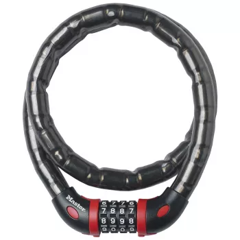Cadeado de cabo blindado com combinação Master Lock 8226EURDPRO