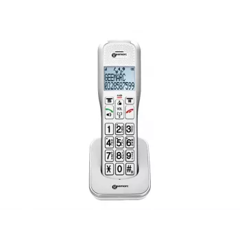 Geemarc AmpliDECT 595 Telefone adicional para pessoas com deficiência auditiva - branco