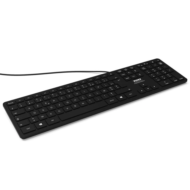 PORT Designs PORT Connect teclado - USB, USB-C - layout francês AZERTY - preto