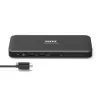 PORT Designs USB-C Office Dock - 3x 4K cabo com parafuso EU