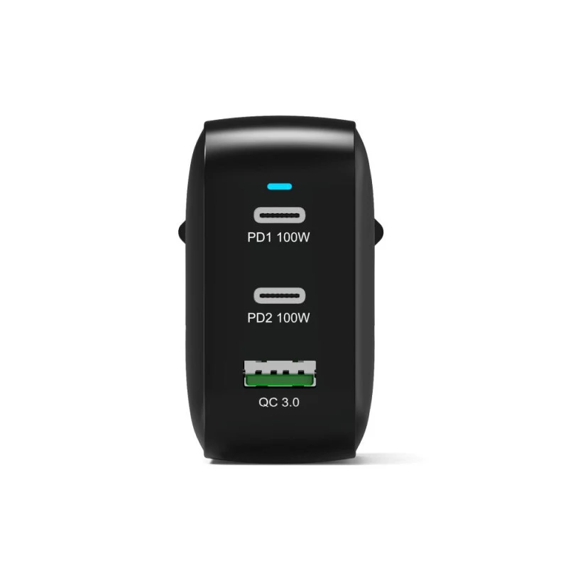 PORT Designs carregador de parede Type C PD 100W GaN+ cabo C to C 2M EU